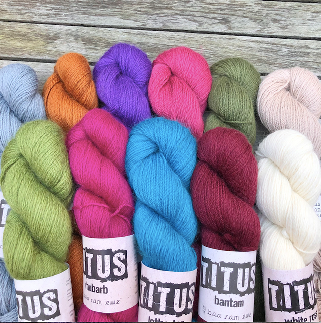 Yarn 4ply (click the images to see more colours) The Yarn Dispensary